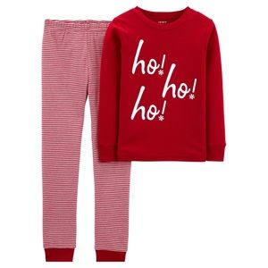 Carter’s Kids Christmas Ho Ho Ho Shirt and Pants Pajamas